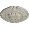 Ekena Millwork Southampton Ceiling Medallion (Canopies up to 2 3/4"), 16 3/8"OD x 1 3/4"P, Pot of Cream Crackle CM17SOPCC - alternate 4